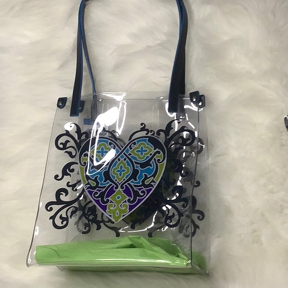 💚NWT💙Brighton Summer Heart Tote Sophia Collection - Picture 2 of 12